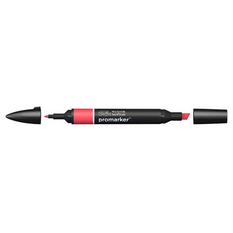 Pennarelli Winsor&Newton Promarker doppia punta fine-larga - lipstick red R576 - 0203181